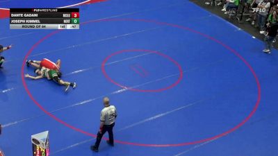 157 lbs Round Of 64 - Dante Gadani, McGuffey vs Joseph Kimmel, North Star