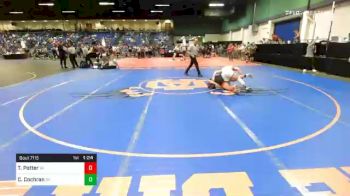 160 lbs Prelims - Thomas Potter, VA vs Cole Cochran, GA