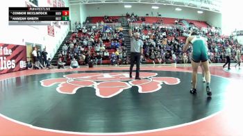 150 lbs Quarterfinal - Hamzah Gheith, Westlake vs Connor McClintock, North Canton (Hoover)