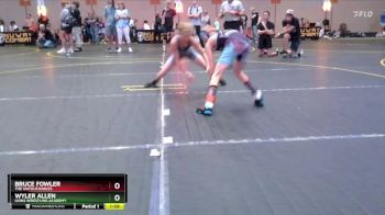 74 lbs Round 5 - Bruce Fowler, The Untouchables vs Wyler Allen, Lions Wrestling Academy