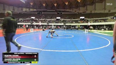 National 6-8 80 Quarterfinal - Hunter Young, Guerrilla Wrestling (GWA) vs Maddex Gillispie, Bull Island Grappling