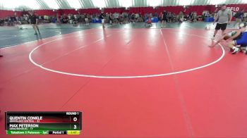 150 lbs Round 1 (6 Team) - Quentin Conkle, Grayslake Central vs Max Peterson, Lena/Bonduel