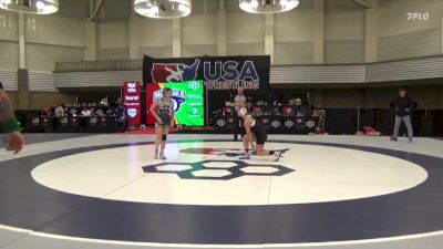 102 lbs 1st Place Match - Maisyn Lott, Bison Takedown Wrestling Club vs Whitney Hensen, Mat Psychos Wrestling