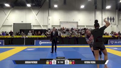 Vitoria Vieira vs Jordan Patrick 2025 World IBJJF Jiu-Jitsu No-Gi Championship