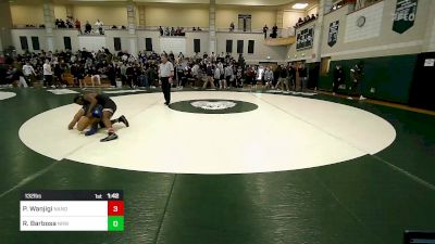 132 lbs Round Of 64 - Paul Wanjigi, North Andover vs Ruan Barbosa, Norwood