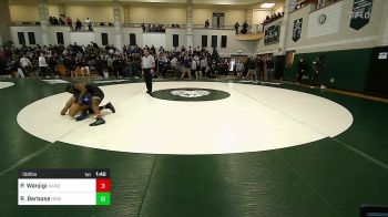 132 lbs Round Of 64 - Paul Wanjigi, North Andover vs Ruan Barbosa, Norwood
