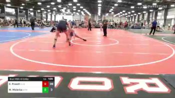 195 lbs Rr Rnd 1 - Chad Powell, BlueWave vs Marco Malerba, Nighthawks