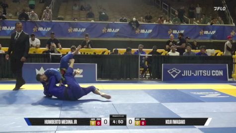 Koji Iwasaki vs Humberto Medina Jr 2026 Pan Jiu Jitsu IBJJF Championship