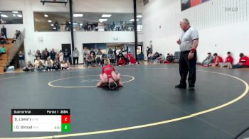 141 lbs Quarterfinal - Dylan Stroud, West Liberty vs Brayden Lowery, Indianapolis