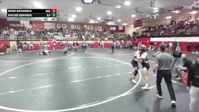 215 lbs Cons. Round 5 - Kaycen Edwards, Blackfoot vs Briar Baughman, Middleton