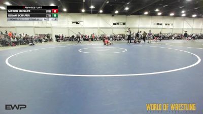 135 lbs Quarterfinal - Mason Milsaps, POWA 14U vs Elijah Schafer, Storm MS