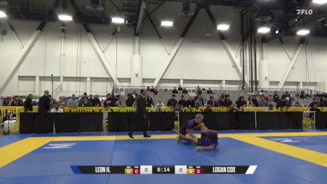 LOGAN COX vs LEON H. 2024 World IBJJF Jiu-Jitsu No-Gi Championship