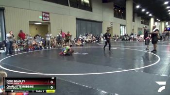 62 lbs Round 4 (6 Team) - Dixie Beasley, TN AAU- Havok vs Charlotte Robbins, Feelin Peachy