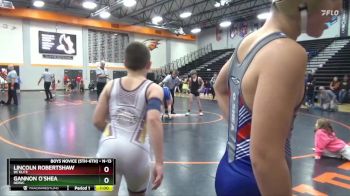 N-13 lbs 1st Place Match - Lincoln Robertshaw, DC Elite vs Gannon O`Shea, NEIWC