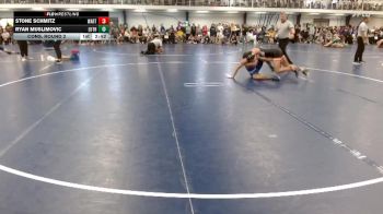 Elite 165 lbs Cons. Round 2 - Stone Schmitz, Wartburg vs Ryan Muslimovic, Luther