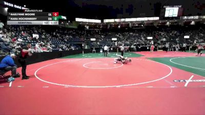 122 lbs Semifinal - Raelynne Moore, CAL3 vs Kara Hockenbery, Unattached