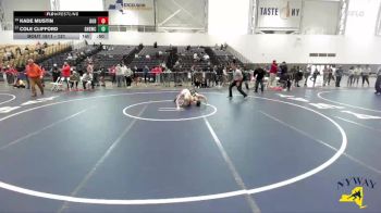 131 lbs Cons. Round 7 - Kade Mustin, Club Not Listed vs Cole Clifford, Grain House Grapplers Wrestling Club