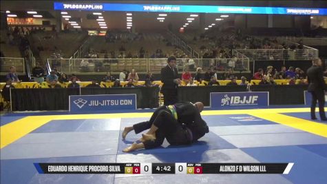 Alonzo F D Wilson Lll vs Eduardo Henrique Procoro Silva 2025 Pan Jiu Jitsu IBJJF Championship