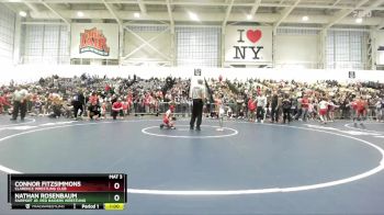 53 lbs Champ. Round 1 - Connor Fitzsimmons, Clarence Wrestling Club vs Nathan Rosenbaum, Fairport Jr. Red Raiders Wrestling