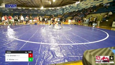 150 lbs Round Of 16 - Gavin Drenten, Michigan Premier WC vs Zane Winter, Sanderson Wrestling Academy