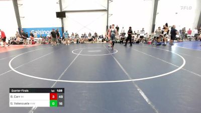 175 lbs Quarterfinal - Braxton Carr, Bad Karma vs Giorgio Valenzuela, VHW Black