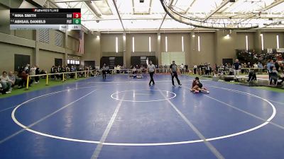 114 lbs Consi Of 8 #2 - Nina Smith, Darien vs Abigail Daniels, Putnam
