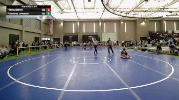114 lbs Consi Of 8 #2 - Nina Smith, Darien vs Abigail Daniels, Putnam