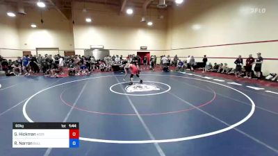 60 kg Rnd Of 128 - Giosue Hickman, Aces Wrestling Academy vs Rowdy Narron, BullTrained Wrestling