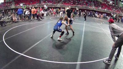 101 lbs Cons. Round 3 - Alexa Lewis, Maxwell Jr. Cats Wrestling vs Jemma Weirauch, Plattsmouth Wrestling Club