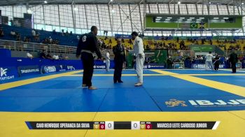 Marcelo Leite Cardoso Junior vs Caio Henrique Speranza Da Silva 2026 Brasileiro Jiu-Jitsu IBJJF