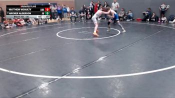 95 lbs Cons. Semi - Archer Alderson, Ambush Wrestling vs Matthew McNulty, All In Wrestling Academy