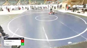 95 lbs Rr Rnd 5 - Jace Archuleta, Stout Wr Ac vs Alexander Tapia, Stay Sharp WC