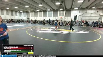 100 lbs Cons. Round 4 - Harmony Brothers, Walsenburg vs Yaida Rodriguez, Fort Lupton