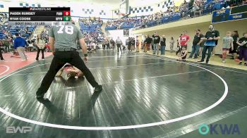 73 lbs Rr Rnd 3 - Paden Rumsey, Pawhuska vs Ryan Coose, Mannford Pirate Youth Wrestling