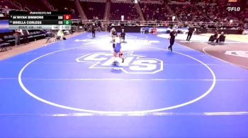 145 lbs Cons. Round 1 - Briella Corless, Syracuse-3 vs Ja`Niyah Simmons, Canandaigua-5