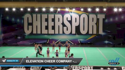 Elevation Cheer Company - Apex [2022 L1 Tiny - Novice - Restrictions - D2 Day 1] 2022 CHEERSPORT: Concord Classic 2