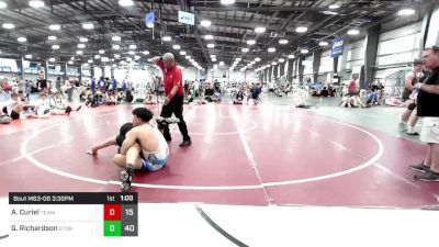 220 lbs Rr Rnd 3 - Adrian Curiel, Team Nebraska Gold vs Grey Richardson, Storm Wrestling Center