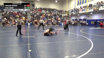 127 lbs Qtr-finals - Edward George, Blair Academy-NJ vs Paul Kenny, Christian Brothers Acad.-NJ