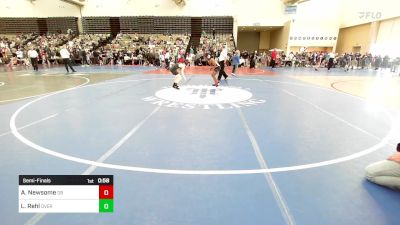 87-J2 lbs Semifinal - Anthony Newsome, Dover Bandits vs Logan Rehl, Overtime