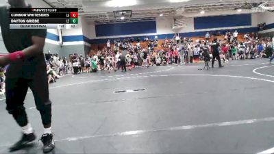65 lbs Quarterfinal - Connor Whitesides, Summerville Take Down vs Dayton Griebe, Cobra Wrestling Club