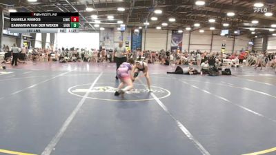 107 lbs Rr Rnd 2 - Daniela Ramos, Cheyenne Ladies Wrestling Club vs Samantha Van Der Weken, 5forty Lady Brawlers II