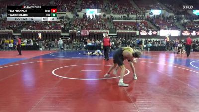 102 lbs Cons. Round 5 - Eli Franklin, Team Champs vs Jaxon Clark, Livingston Wrestling Club