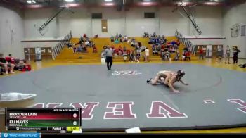 120 lbs Finals (2 Team) - Brayden Lain, Tell City vs Eli Mayes, Boonville