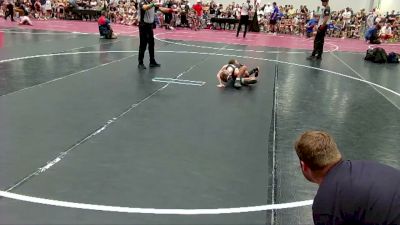 59 lbs Round 1 (4 Team) - Ben Foster, Panhandle Pitbulls vs Baizyl Fitch, Revival Misfits