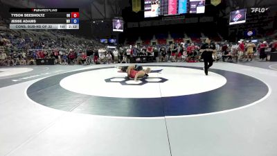175 lbs Cons. Sub-rd Of 32 - Tyson Seesholtz, OH vs Jesse Adams, WV