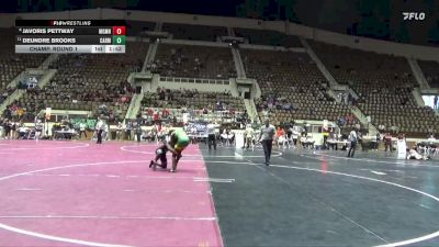 7A 150 lbs Champ. Round 1 - Deundre Brooks, Carver Montgomery HS vs Javoris Pettway, Mary G Montgomery