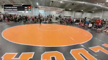 132 lbs Cons. Round 4 - Caycen Scholz, Bennett vs Alejandro Perez, Sand Creek
