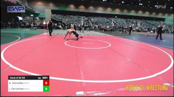 145 lbs Consi Of 32 #2 - Ayden Gonzales, Wasco Wrestling vs Isaac Cervantes, Ontario Animals Wrestling Club