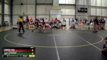 120 lbs Round 2 (6 Team) - Zach Stewart, POWA vs Jaxson Vice, Death Squad Green