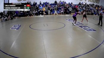 112 lbs Champ. Round 1 - Amora Sorzano-Lee, Plum Hs vs Milla Perman, Hickory Hs